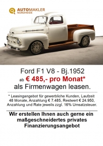 Ford F 1 mit LKW-Zulassung in Note 2+